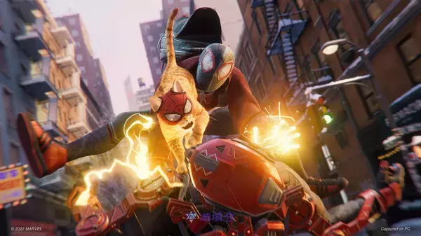 《漫威蜘蛛侠：迈尔斯莫拉莱斯 Marvel’s Spider-Man: Miles Morales》中文版百度云迅雷下载v3.617.1.0|容量48.2GB|官方简体中文|支持键盘.鼠标.手柄|赠多项修改器|赠100%全解锁存档