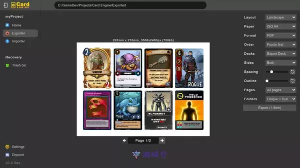 《卡牌引擎 Card Engine》英文版百度云迅雷下载v0.4.0 《卡牌引擎 Card Engine》英文版百度云迅雷下载v0.4.0