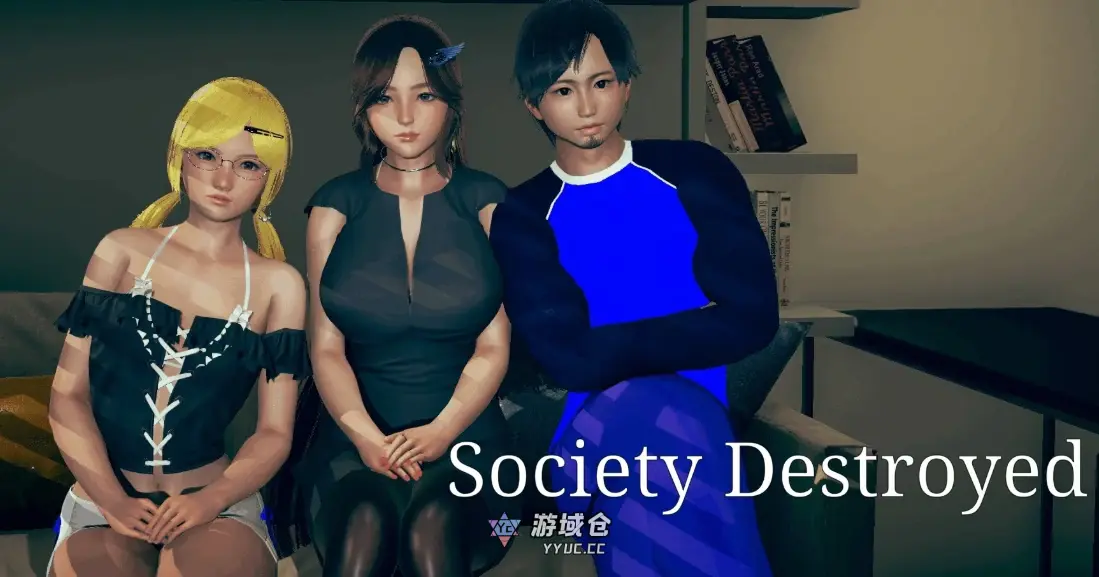 【亚洲SLG/AI汉化/NTR】社会毁灭1.2 AI汉化版【PC+安卓/3.1G/更新】