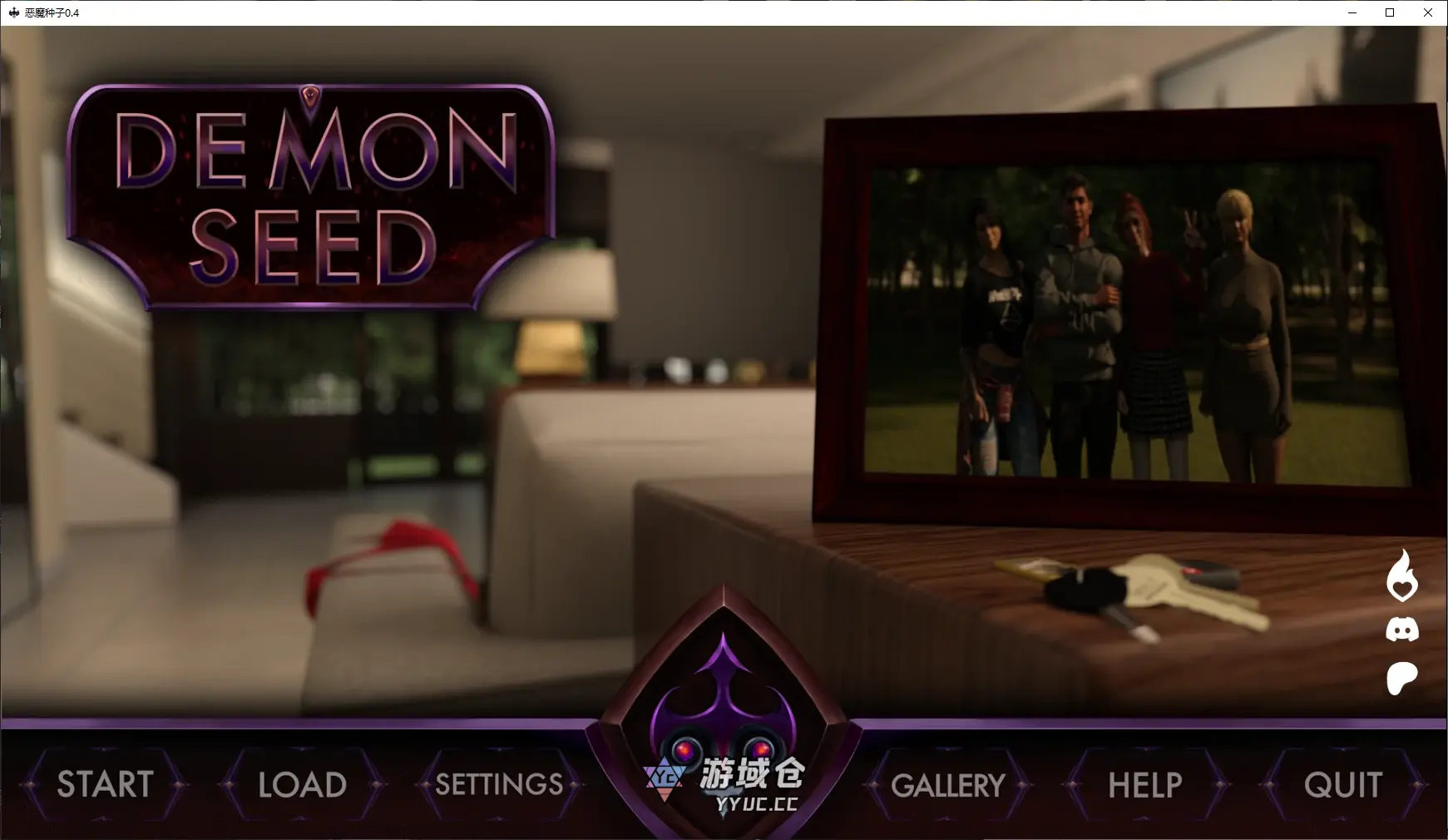 [SLG/后宫] 恶魔种子 Demon Seed ver0.4 AI汉化版 [更新/2.1G] ACG手游 第1张