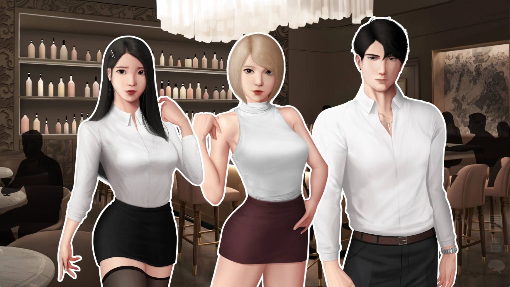 [亚洲SLG/女同] 灰姑娘的玻璃项圈 Cinderella's Glass Collar ver0.14 AI汉化版[更新/2.3G] ACG手游 第3张