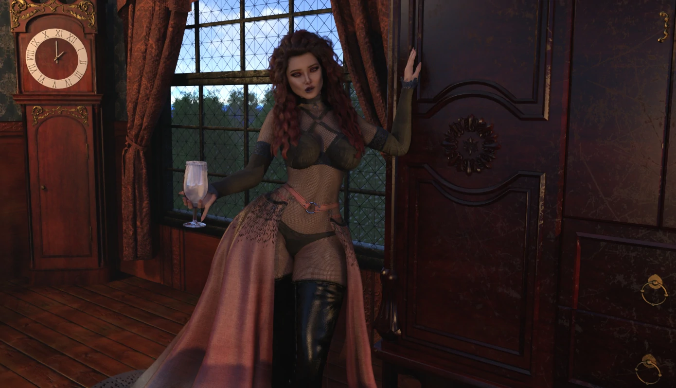 [SLG/3D] 幽艳森狱 Sorceress In the Sinful Silkwood Yielding Chp2 ver0.2 AI汉化版 [更新/3.7G] ACG手游 第3张