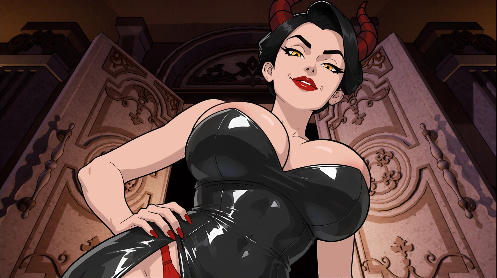 [SLG/沙盒] 地狱熟女 MILF from Hell ver0.3 AI汉化版[更新/3.4G] ACG手游 第3张