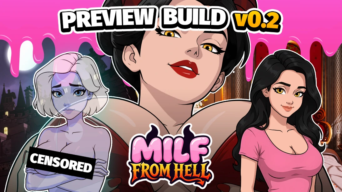 [SLG/沙盒] 地狱熟女 MILF from Hell ver0.3 AI汉化版[更新/3.4G] ACG手游 第1张