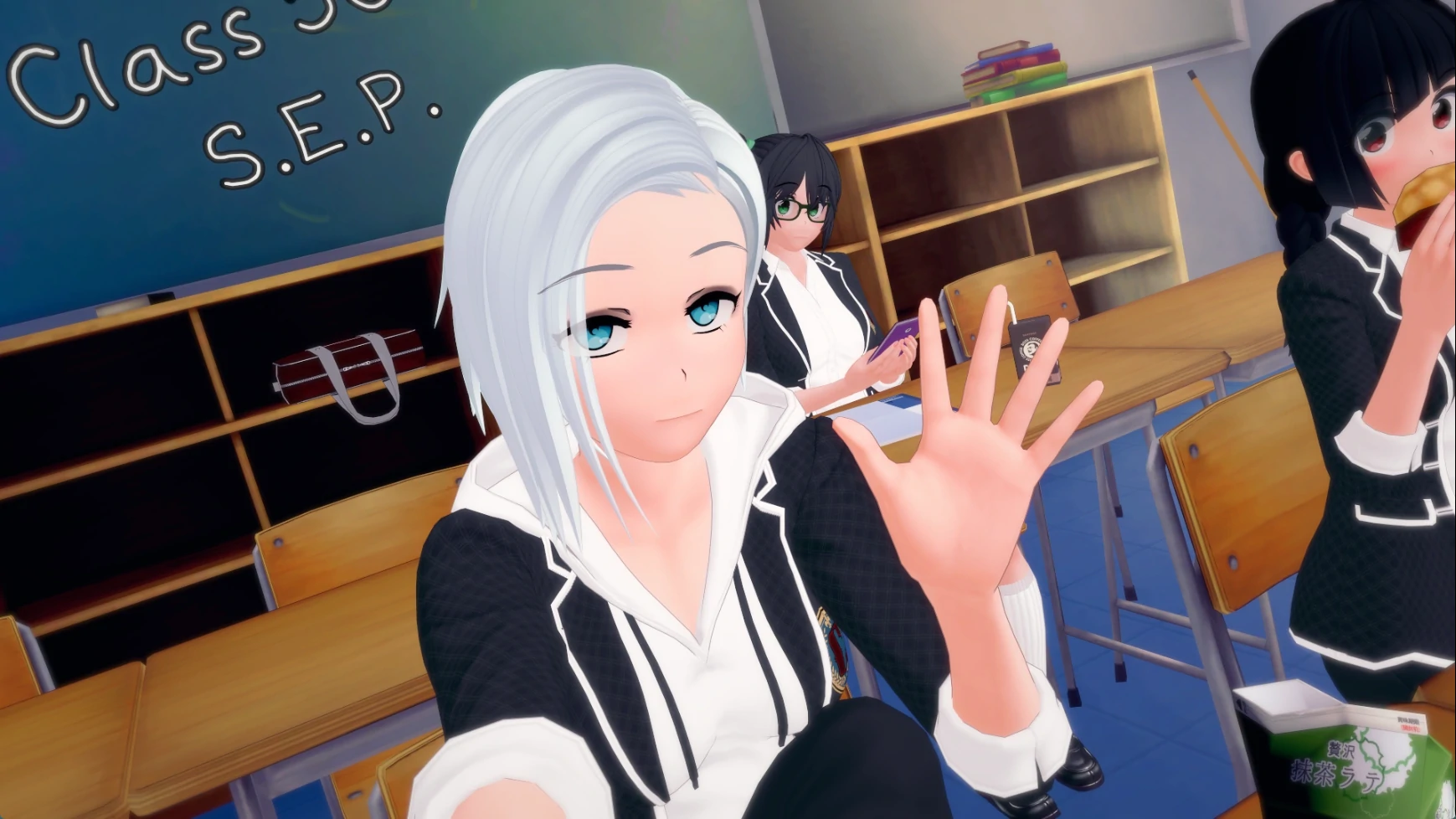 [日系SLG/后宫] 绯红学园 Crimson High ver0.49.0 AI汉化版 [更新/7.2G] ACG手游 第5张
