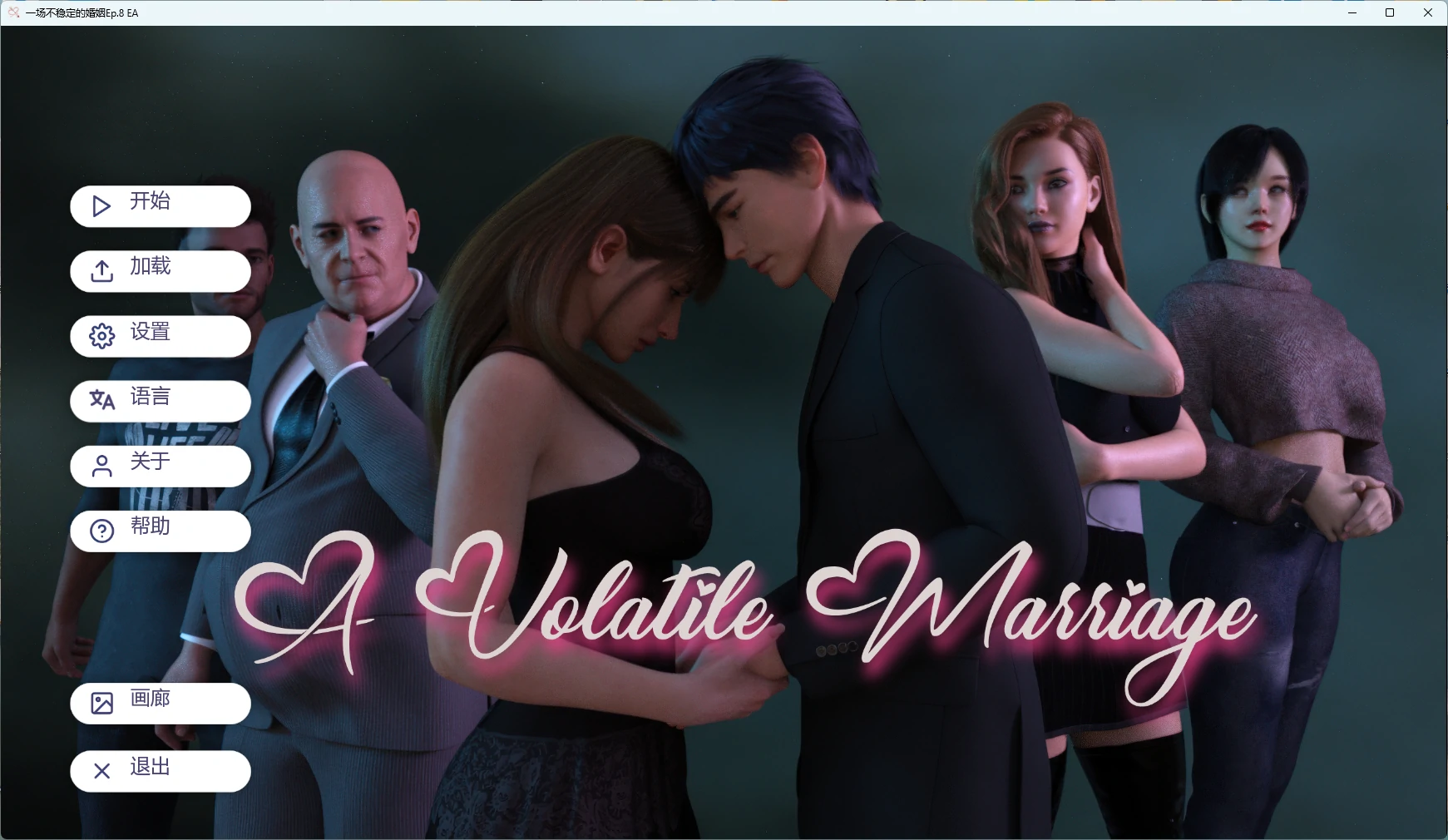 [SLG/3D] 一场不稳定的婚姻 A Volatile Marriage Ep.8 EA AI汉化版 [更新/7.5G] ACG手游 第1张